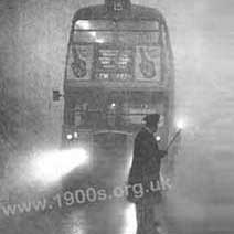 Fogs and smogs: lighting the way for a London bus