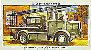 World War Two emergency heavy pump unit.