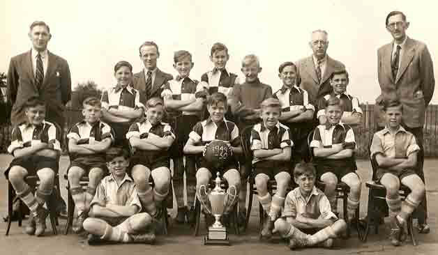 Silver St Juniors Football Team 1949-1950
