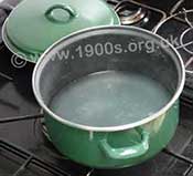Cloudy water from parboiled vegetables
