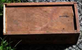 Old cigar box, used for storing bits and pieces