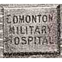Plaque outside Edmonton Military Hospital WW1