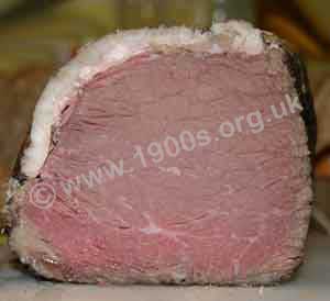salt beef for a traditional Christmas