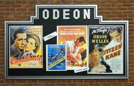 Choices of cinema programmes, late-1940s and 1950s